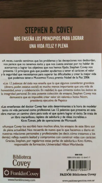 Libro Las 12 Palancas del Éxito Stephen ALTERNATIV - miniatura 3