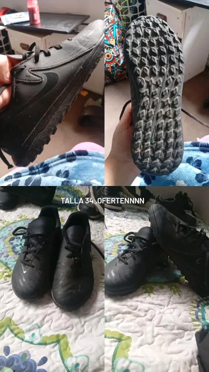 Zapatillas de fútbol Adidas F50 moradas y verdes - 2