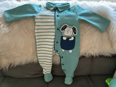 Enterito de bebé Black & Blue 6 meses - miniatura 1