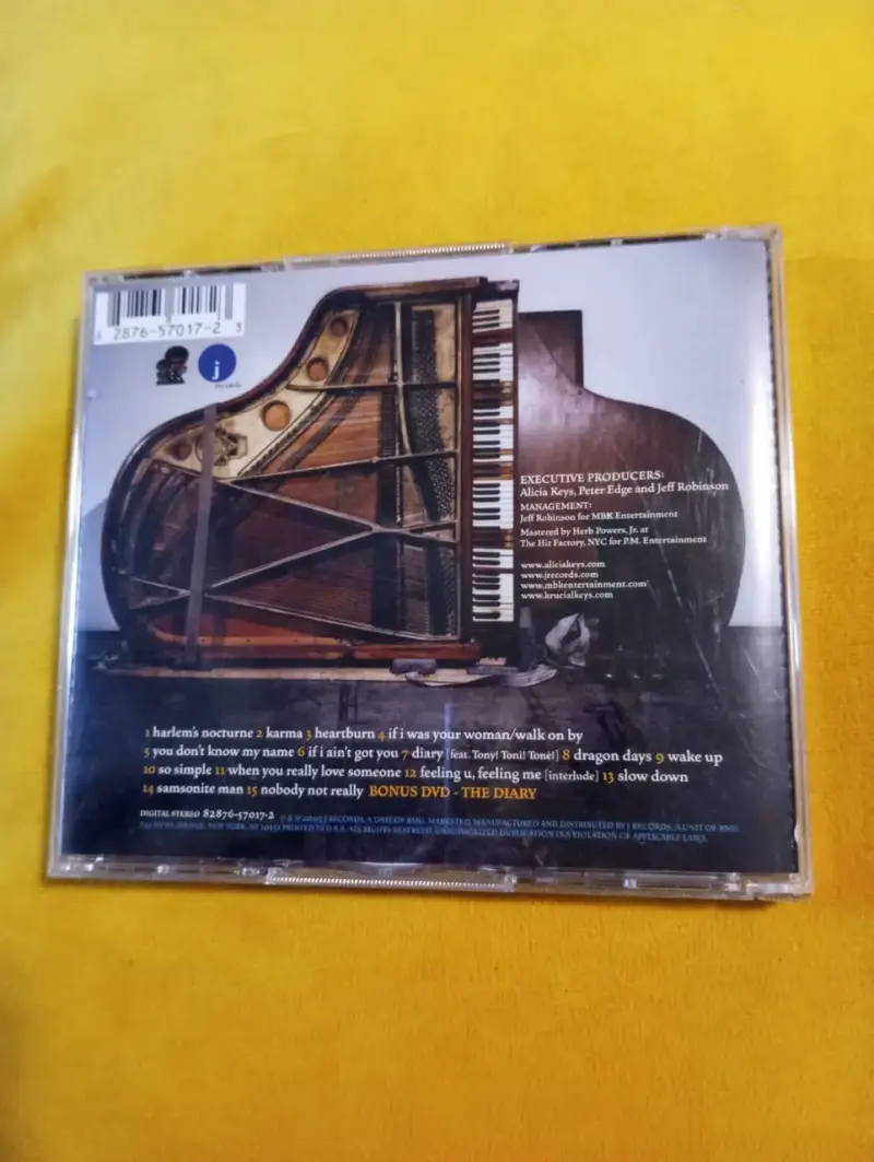 CD + Bonus DVD Alicia Keys - The Diary Of Alicia K - 2