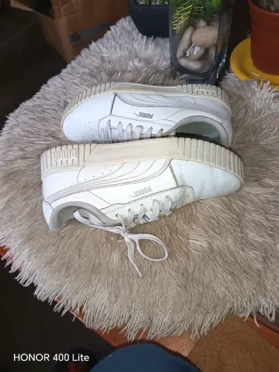 Zapatillas deportivas blancas Puma unisex - miniatura 4