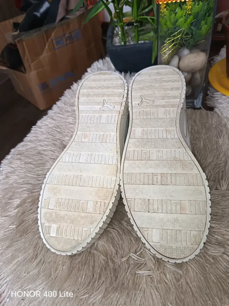 Zapatillas deportivas blancas Puma unisex - 6