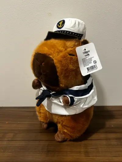 Peluche Capibara Marinero Teemy - miniatura 2