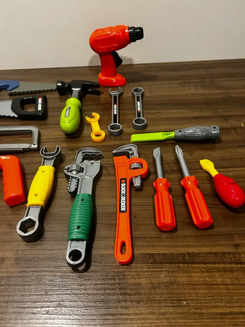 Set de Herramientas de Juguete Black & Decker - 4