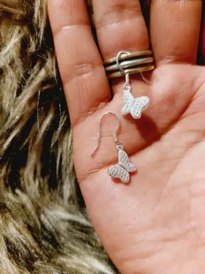 Set de Aros de Plata con Diseños Variados - miniatura 5