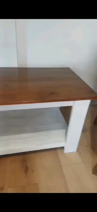 Hermosa mesa de centro madera - miniatura 2