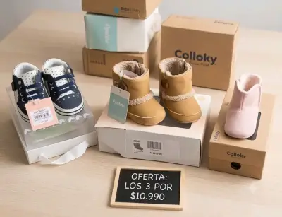 Zapatitos bebé n°16 los 3 por 10990 - miniatura 1