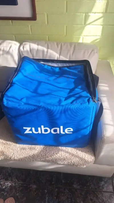 Bolsa térmica azul Zubale para delivery - miniatura 3