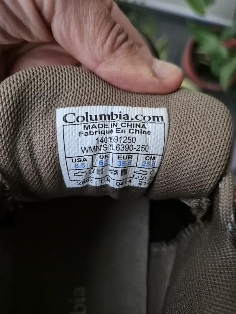 Zapatillas de trekking Columbia marrones - 5