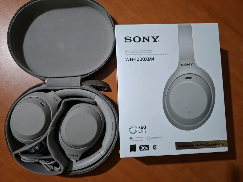 Audífonos Sony WH-1000XM4 calidad de audio premium