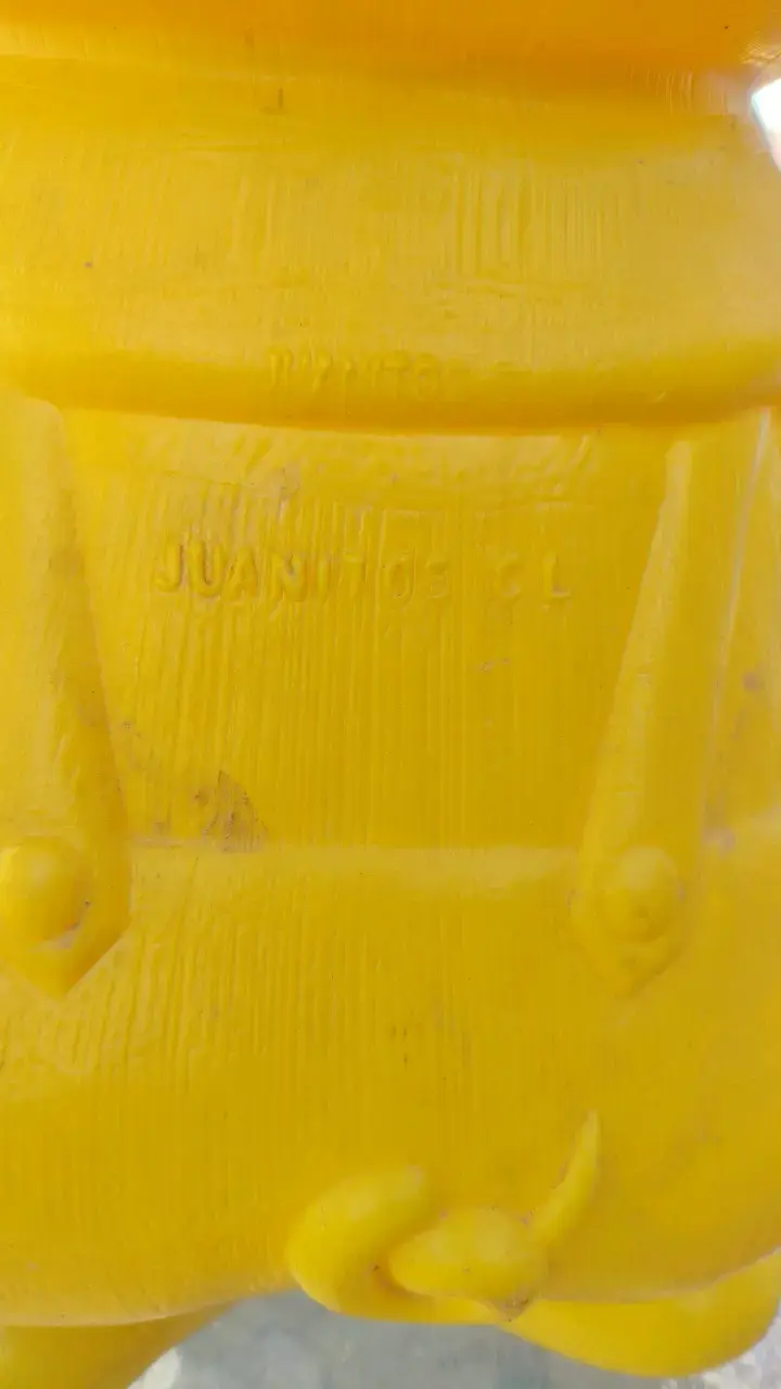 Figura decorativa de cerdito amarillo vintage - 2