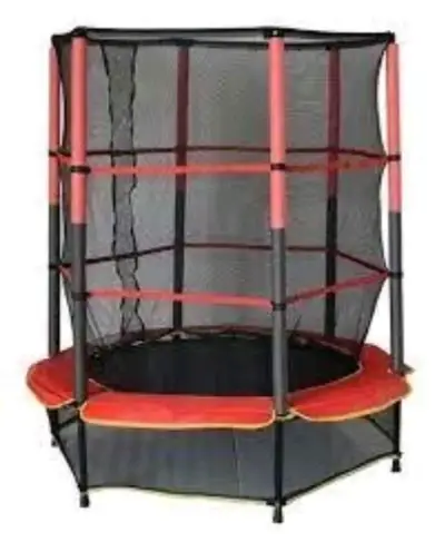 Trampolín infantil con red de seguridad - miniatura 1