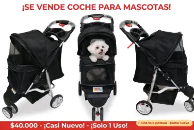 Coche para mascotas casi nuevo - miniatura 1