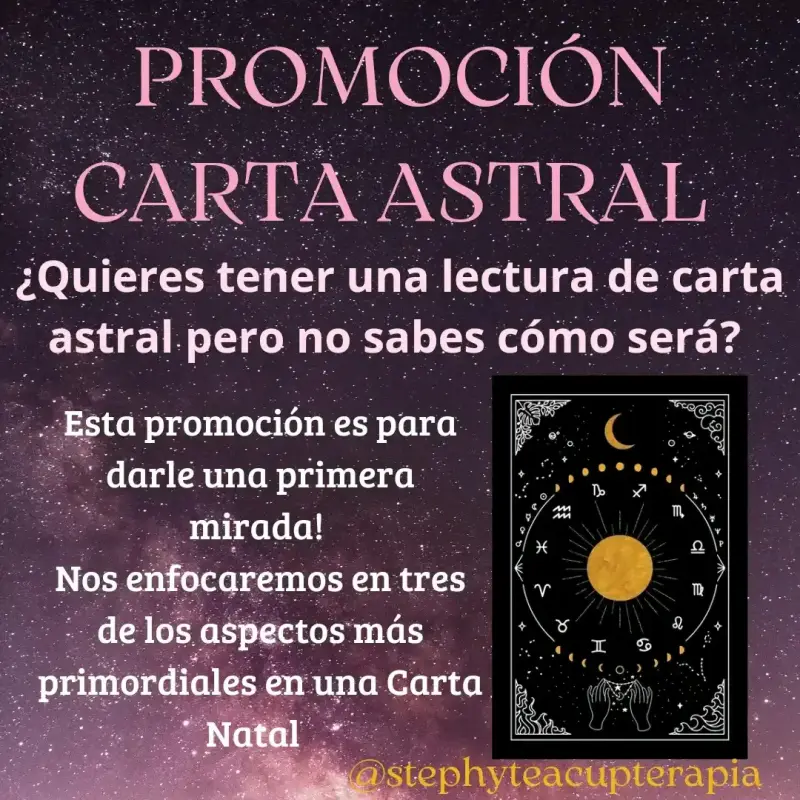Lectura de Carta Astral los 3 Grandes - 1