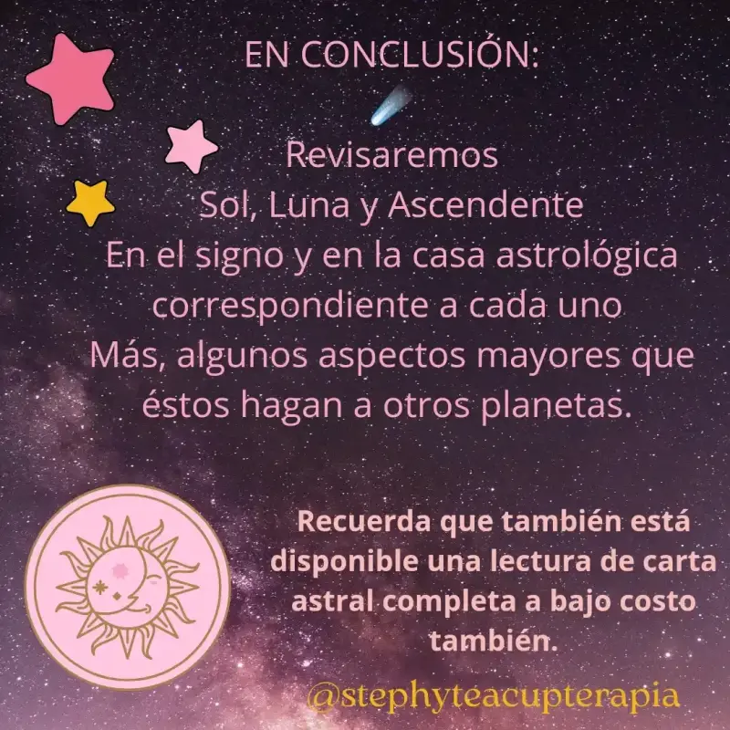 Lectura de Carta Astral los 3 Grandes - 3