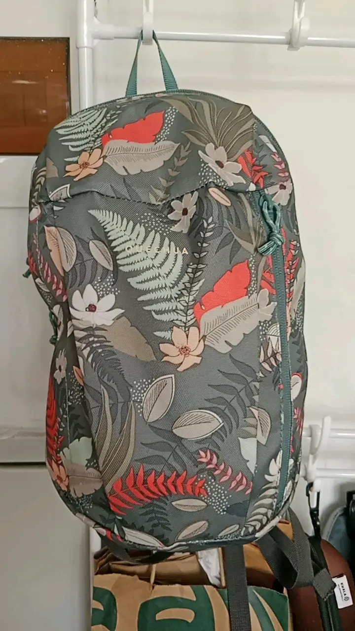 Mochila floral Quechua compacta - 1