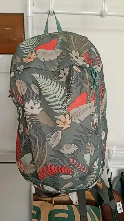 Mochila floral Quechua compacta - miniatura 1