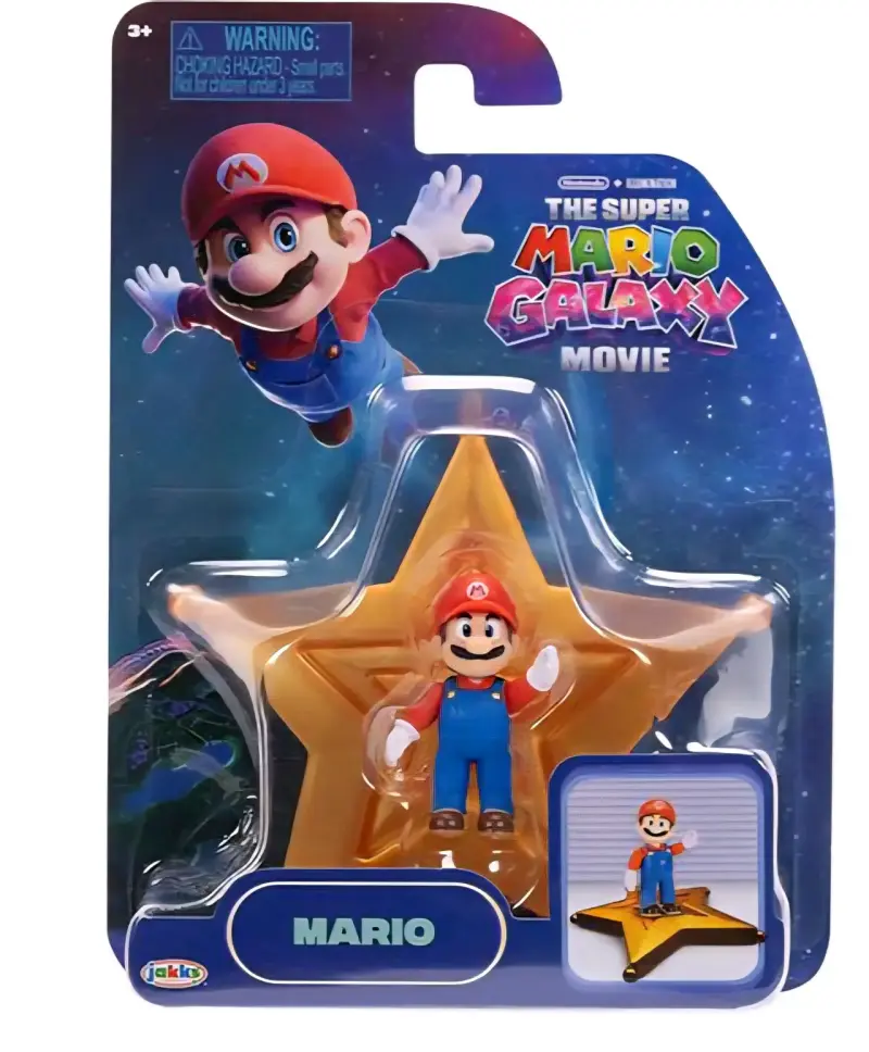 Figura de acción Mario Super Mario Galaxy Movie - 1