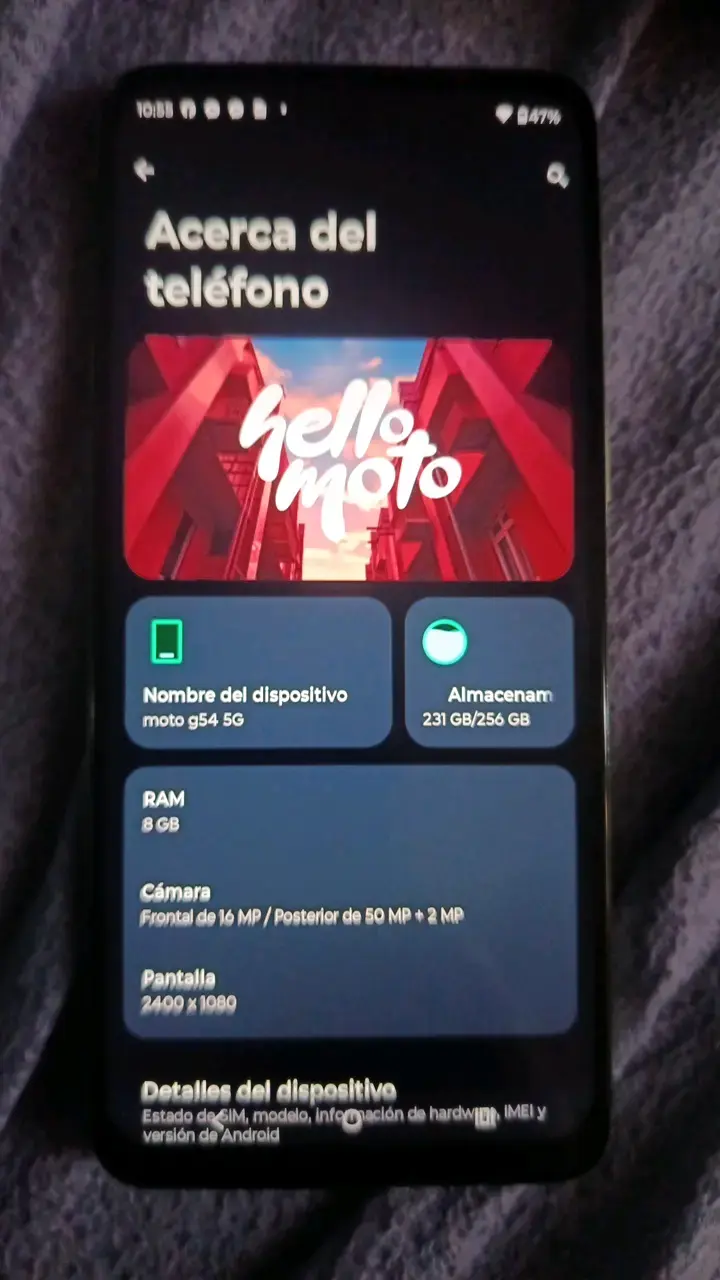 Smartphone Motorola Moto G54 5G 256GB Verde - 1