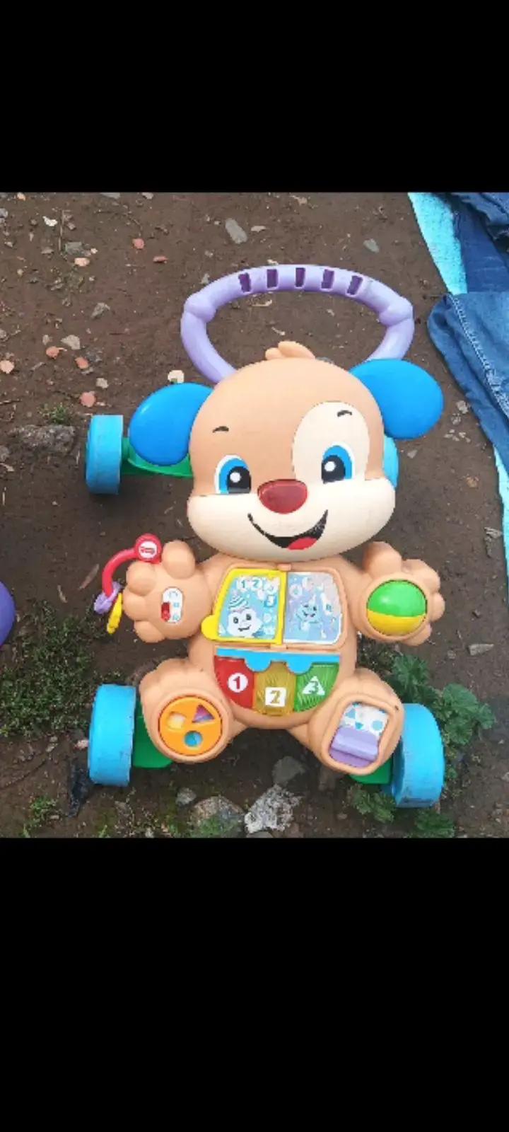 Andador de juguete para bebé con actividades