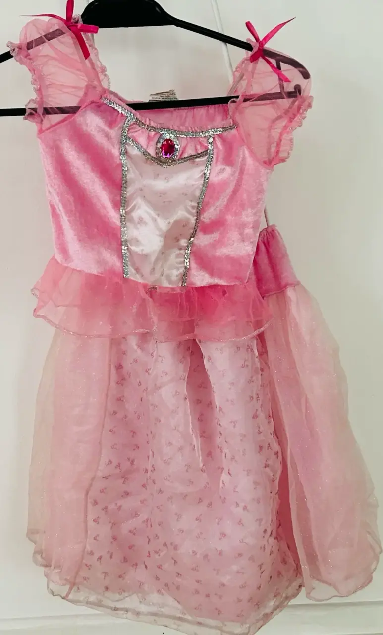 Disfraz de Vampiro para Niña con Chaleco Rojo - 2