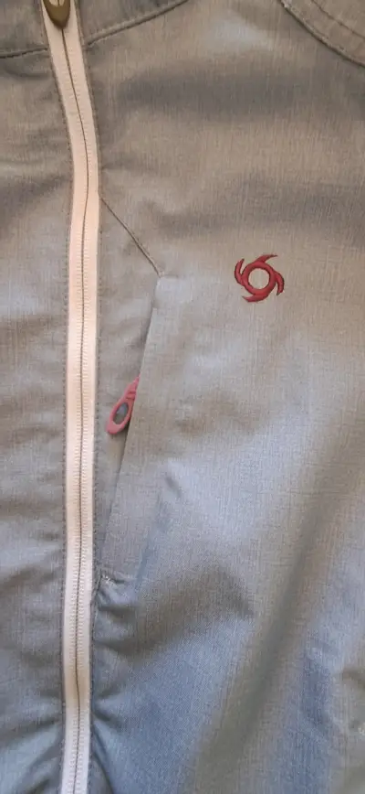 Chaqueta impermeable gris Doite Heritage - miniatura 2