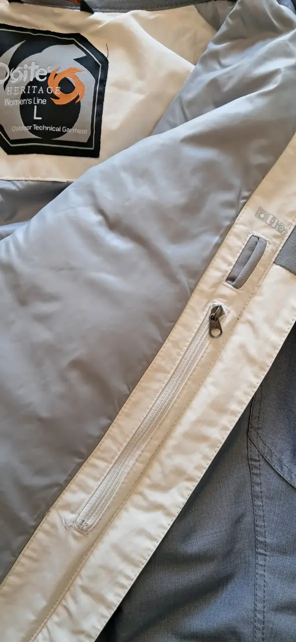 Chaqueta impermeable gris Doite Heritage - 4