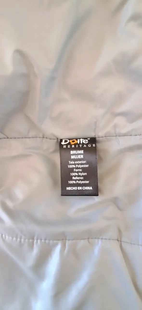 Chaqueta impermeable gris Doite Heritage - 5