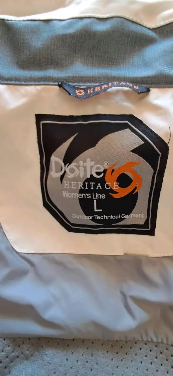 Chaqueta impermeable gris Doite Heritage - 6
