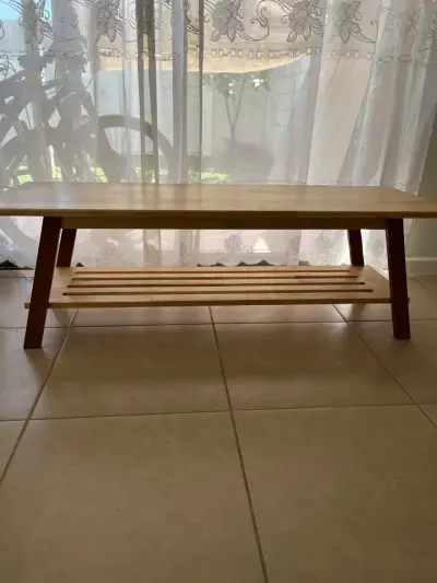 Estante de madera con ganchos para pared - miniatura 5
