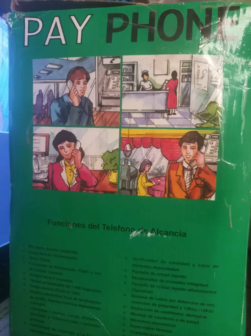 Teléfono público de monedas Pay-Phone - 2