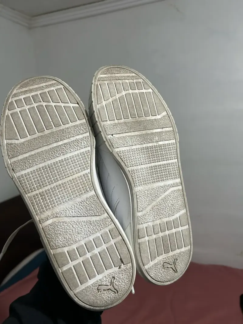 Zapatillas deportivas blancas de cuero para hombre - 2
