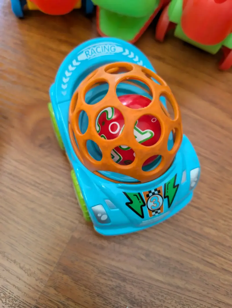 Set de autos de juguete apilables para niños - 2
