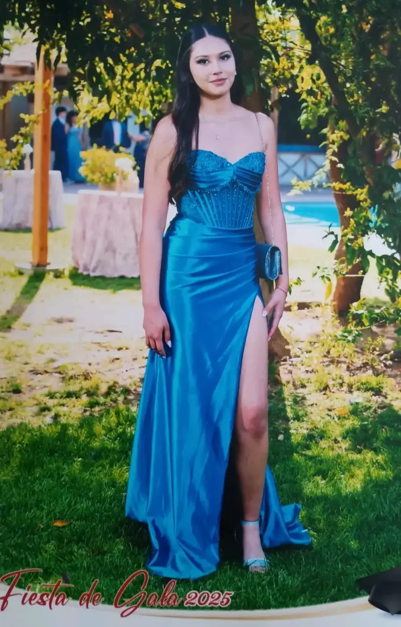 Vestido Fiesta talla S ( alta costura) - 1