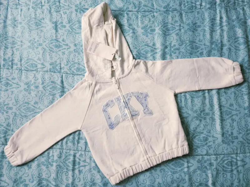 Polerón blanco colloky para niños