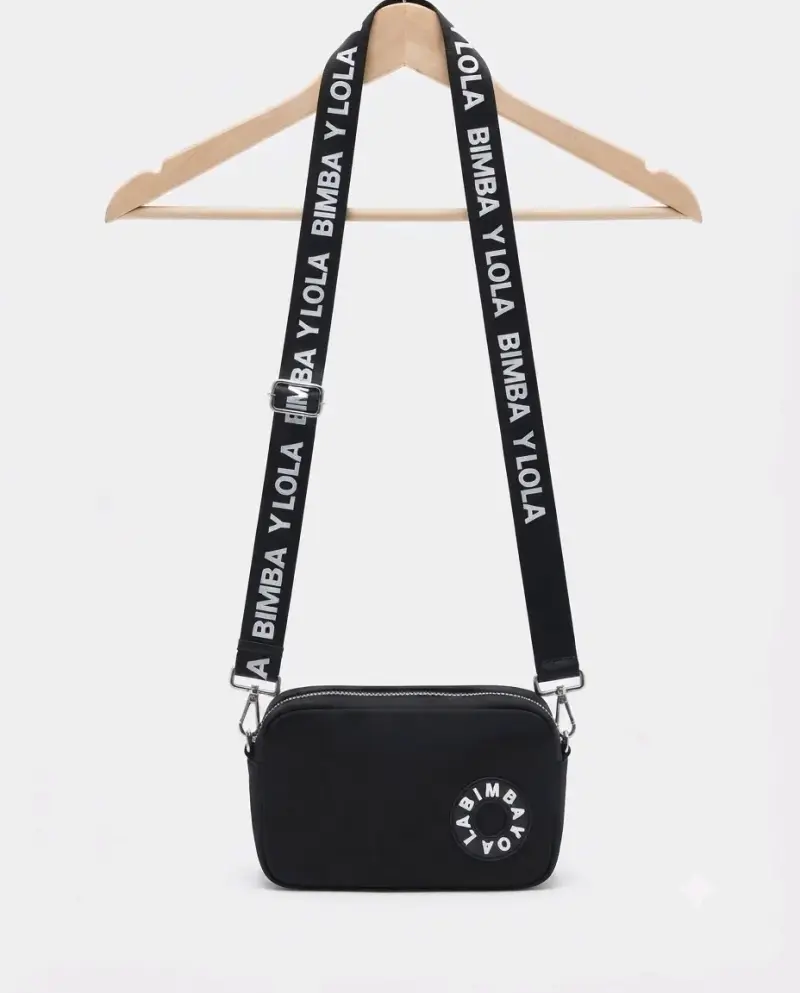 Bolso cruzado negro Estilo  Bimba y Lola - 2