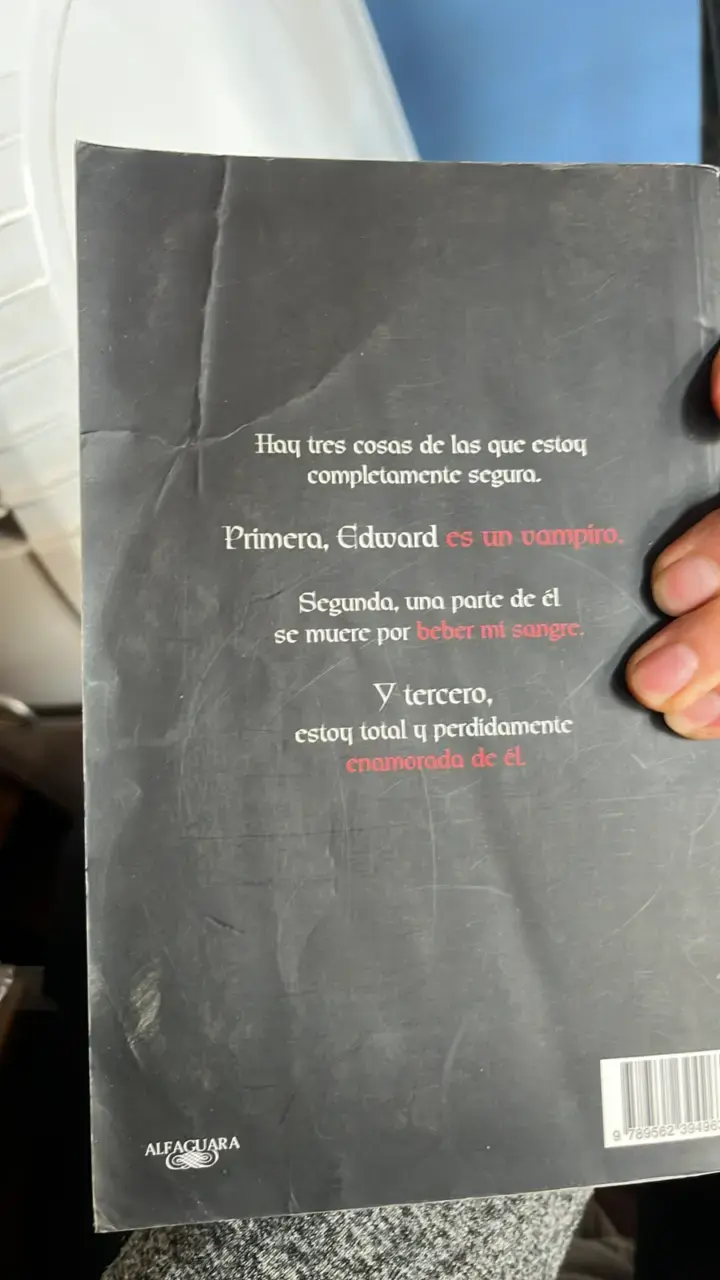 Libro Crepúsculo de Stephenie Meyer - 2