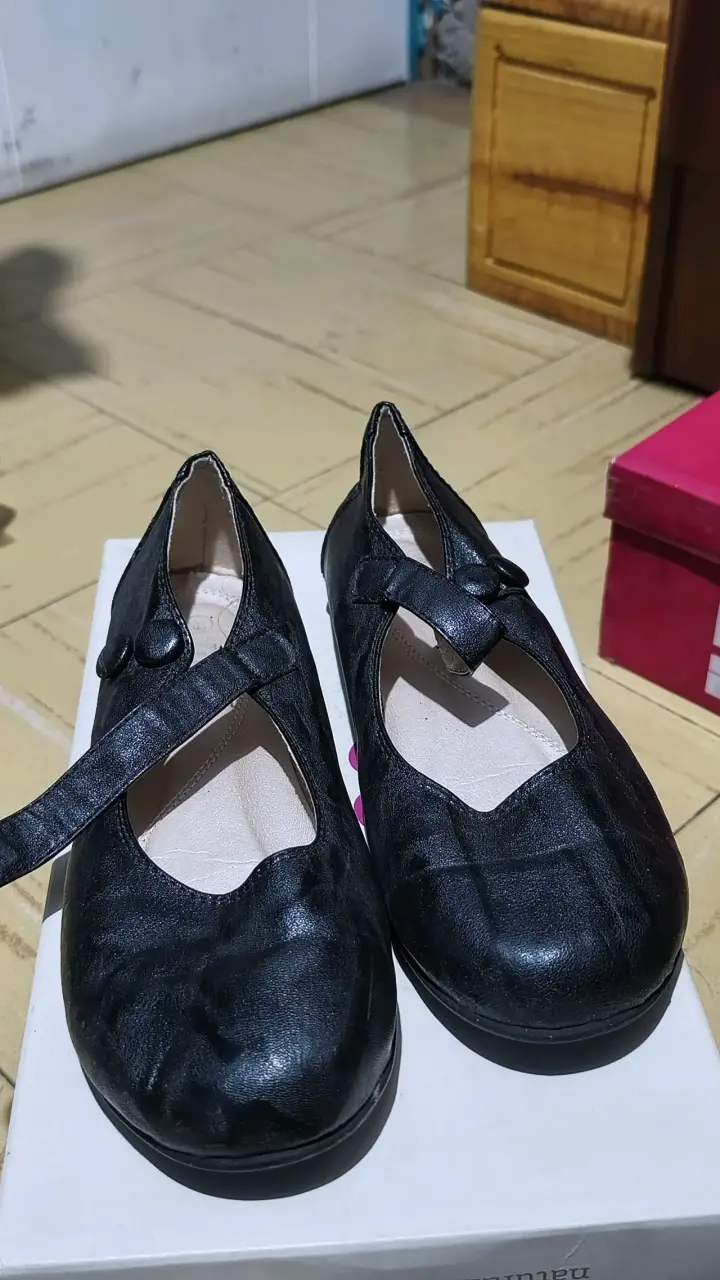Zapatos negros 38 (24cm) - 1