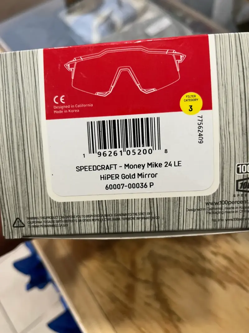 Gafas de Sol 100% Speedcraft HiPER Gold Mirror - 1