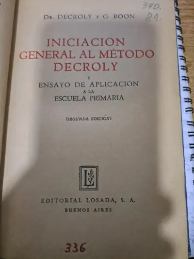 Iniciación General al Método Decroly Segunda - miniatura 1