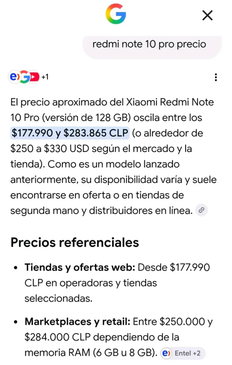 Smartphone Xiaomi Redmi Note 10 Pro con pantalla rota - 3