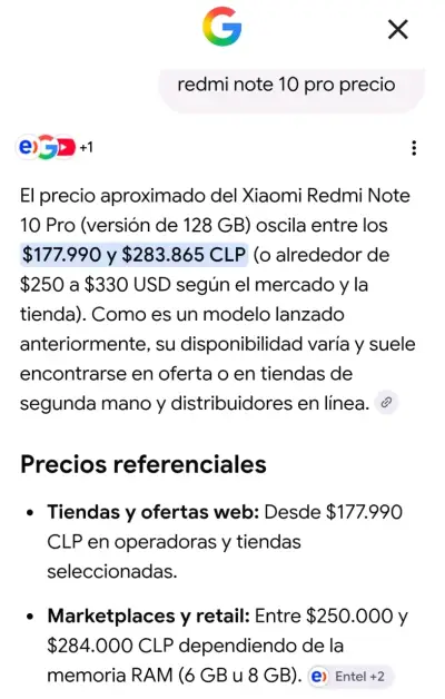 Smartphone Xiaomi Redmi Note 10 Pro con pantalla rota - miniatura 3