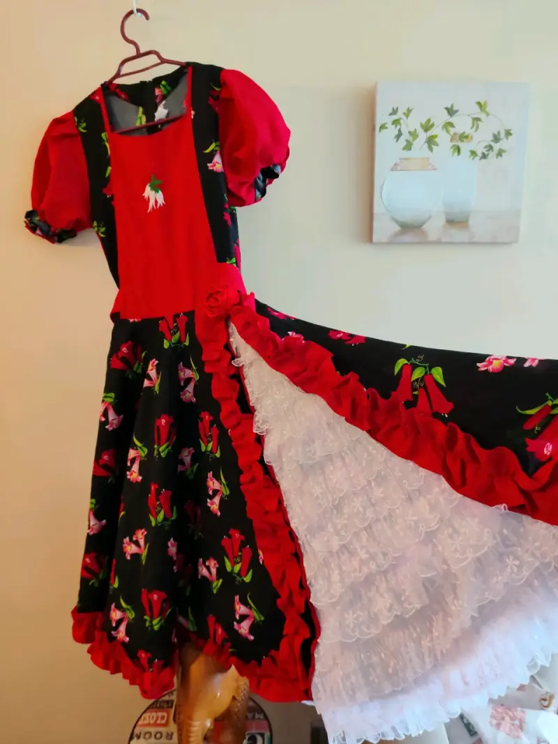 Vestido tradicional chileno  talla S - 2