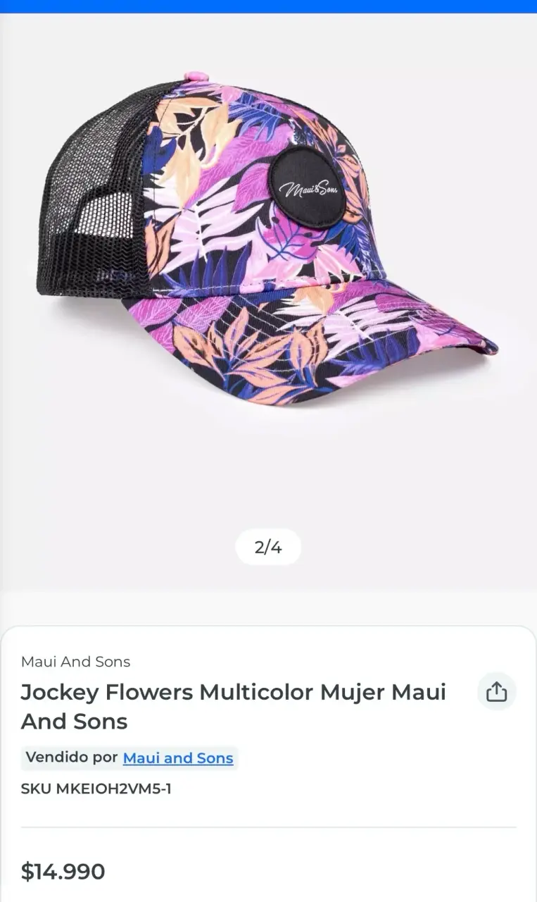 Gorra Trucker Floral Maui & Sons - 6