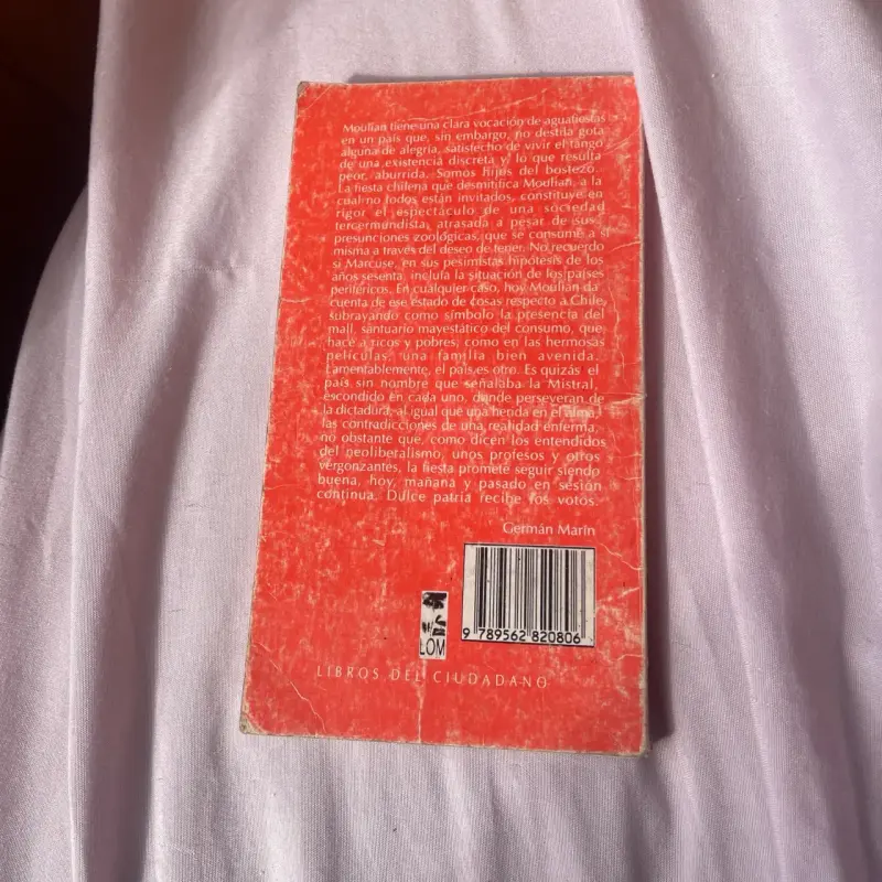 Libro 'El Consumo Me Consume' de Tomás Moulian - 5