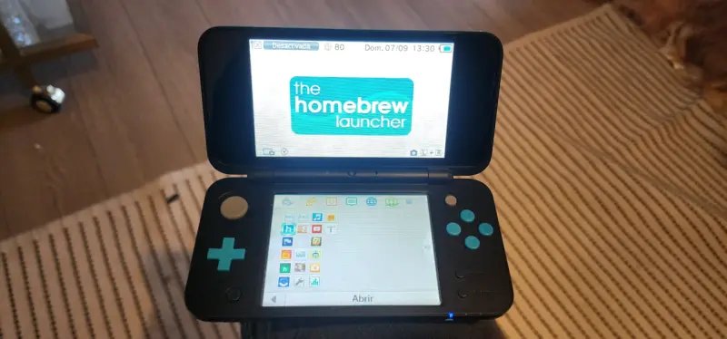 Consola portátil Nintendo 2DS XL con Homebrew - 4