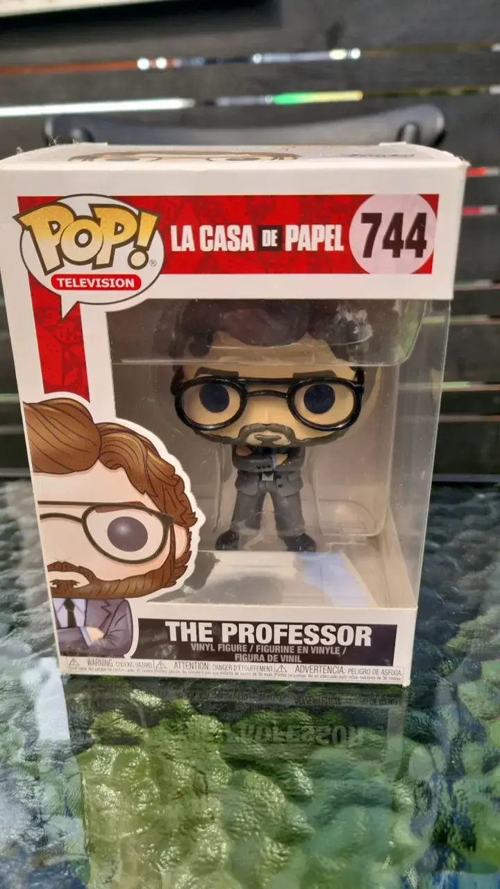 Figura Funko Pop La Casa de Papel El Profesor