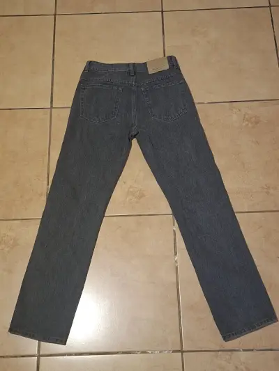 Jeans de mezclilla gris - miniatura 2