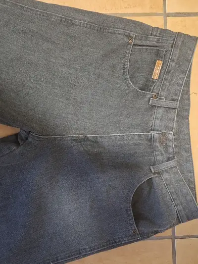 Jeans de mezclilla gris - miniatura 4