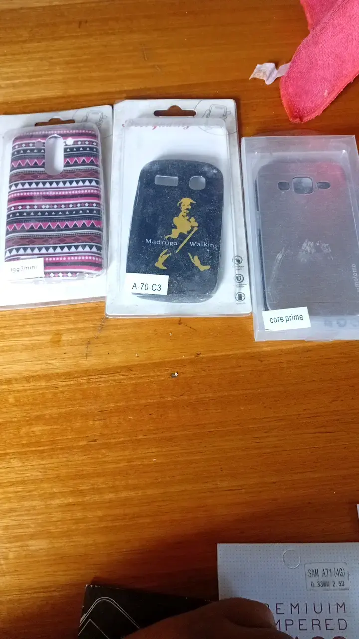 Set de carcasas y vidrios templados para Samsung - 1